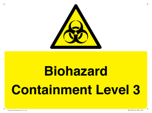 Biohazard  Containment Level 3